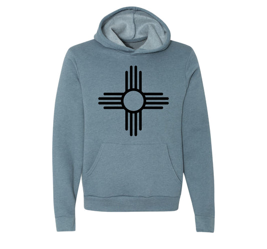 Zia Symbol New Mexico Super Soft Hoodie