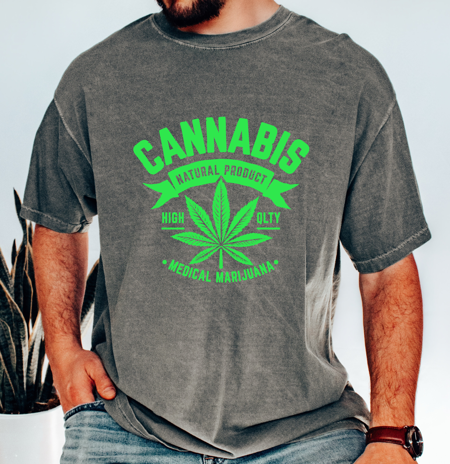 Medical Cannabis Weed Unisex Short Sleeve T-Shirt