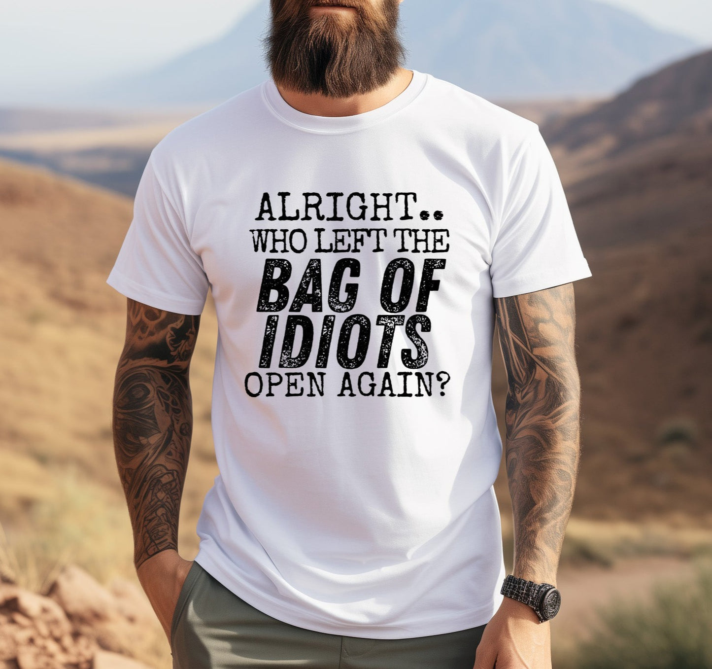 Bag of Idiots Men's Short Sleeve T-Shirt