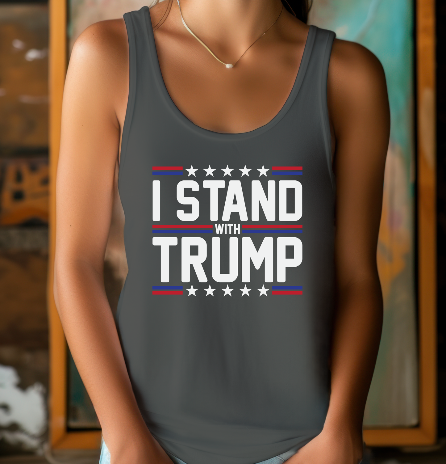 I Stand With Trump 2024 Tank Top